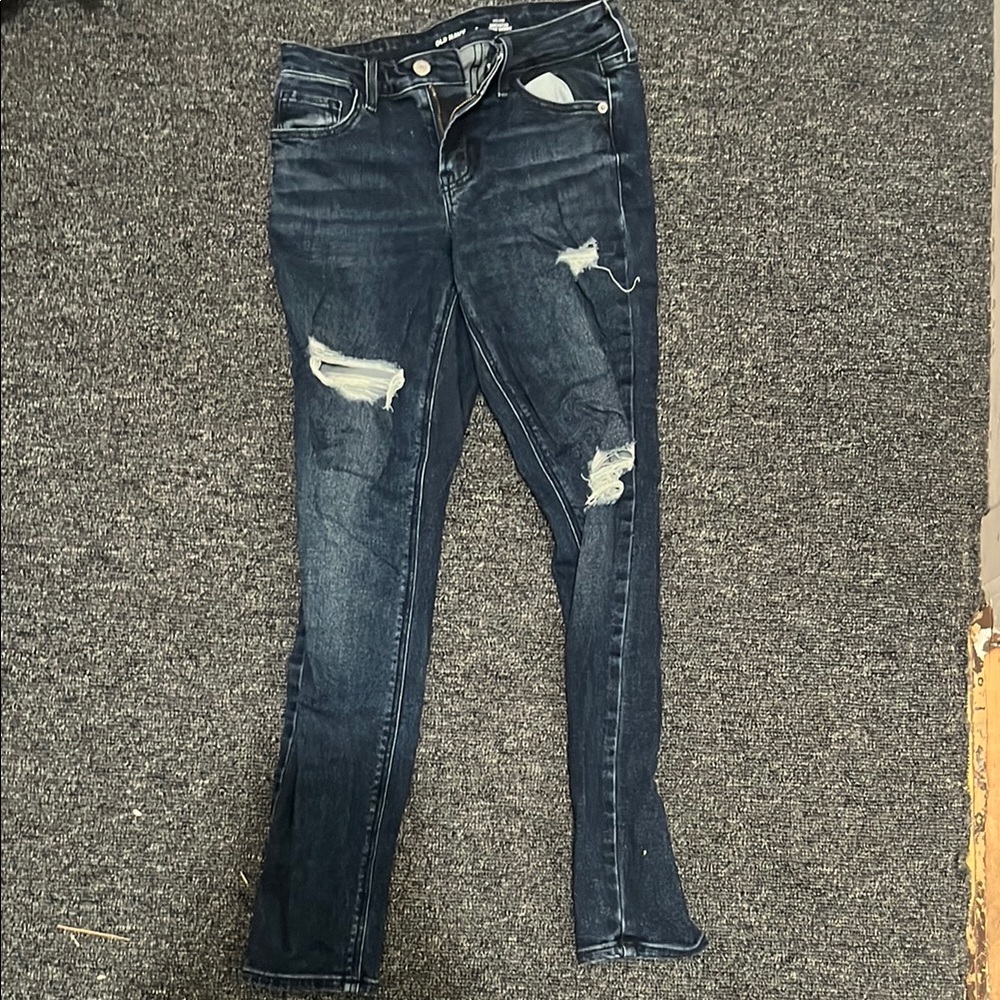 Old Navy Blue Skinny Jeans